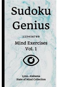 Sudoku Genius Mind Exercises Volume 1