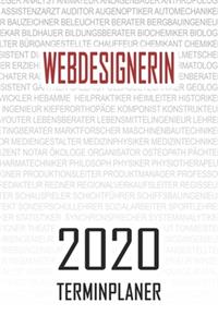 Webdesignerin - 2020 Terminplaner