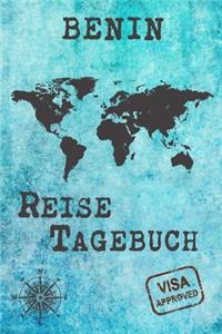 Benin Reise Tagebuch: Notizbuch liniert 120 Seiten - Reiseplaner zum Selberschreiben - Reisenotizbuch Abschiedsgeschenk Urlaubsplaner