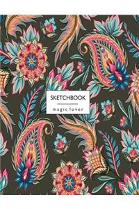 sketchbook magic lover