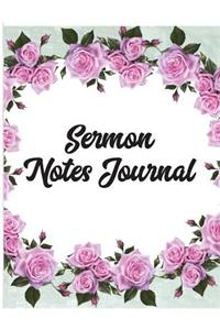 Sermon Notes Journal