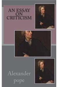 An Essay on Criticism