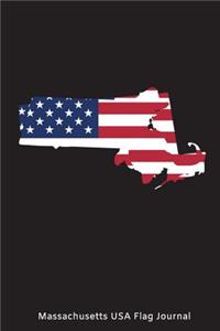 Massachusetts USA Flag Journal