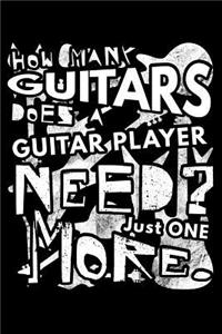 How Many Guitars Does a Guitar Player Need? Just One More.