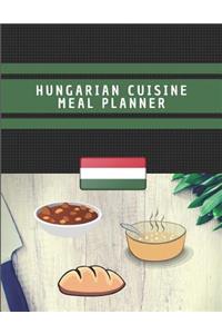 Hungarian Cuisine Meal Planner