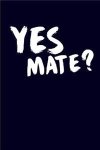 Yes Mate?