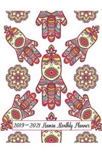 2019-2021 Hamsa Monthly Planner