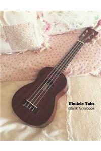 Ukulele Tabs Blank Notebook