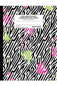 College Ruled Composition Book