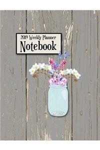 2019 Weekly Planner Notebook