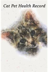 Cat Pet Health Record