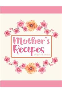 Mother's Recipes Dogwood Edition