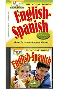 Bilingual Songs, English-Spanish, Volume 1 -- Book & CD