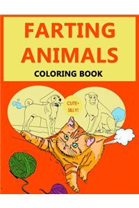 Farting Animal Coloring Book