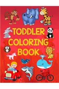 Toddler Coloring Book: Animals Coloring: Volume 1