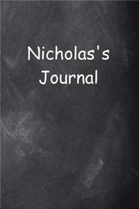 Nicholas Personalized Name Journal Custom Name Gift Idea Nicholas