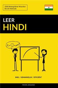 Leer Hindi - Snel / Gemakkelijk / Efficiënt