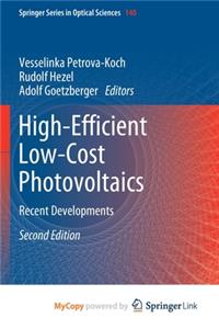 High-Efficient Low-Cost Photovoltaics