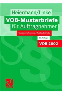 Vob-Musterbriefe Fur Auftragnehmer