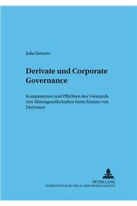 Derivate Und Corporate Governance