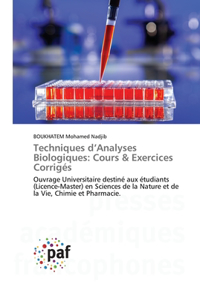 Techniques d'Analyses Biologiques