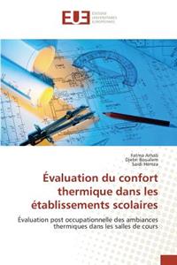 Évaluation Du Confort Thermique Dans Les Établissements Scolaires