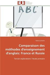 Comparaison des méthodes d'enseignement d'anglais