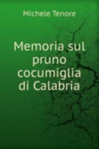 Memoria sul pruno cocumiglia di Calabria