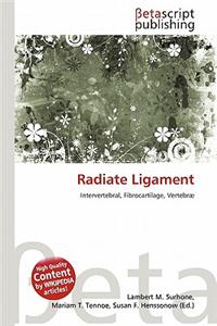 Radiate Ligament