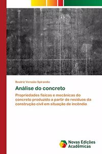 Análise do concreto