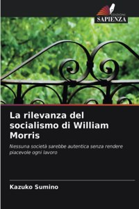 rilevanza del socialismo di William Morris