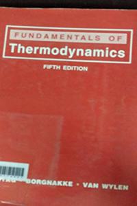 Fundamentals Of Thermodynamics,5e