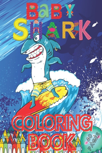 Baby Shark Coloring Book