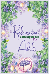 Relaxation Coloring Books for Adults