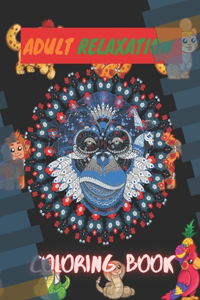 Adult Relaxation coloring book