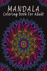 Mandala Coloring Book For Adult
