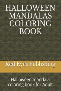 Halloween Mandalas Coloring Book