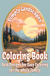 Simply Landscapes Coloring Book