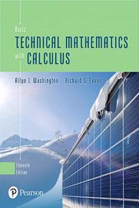 Basic Technical Mathematics with Calculus Plus Mymathlab with Pearson Etext -- Access Card Package