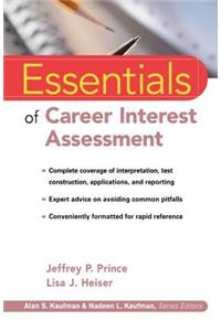 Essentials of Career Interest Assessment