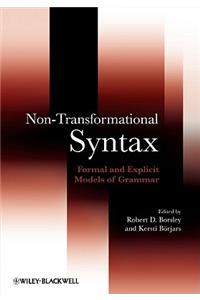 Non-Transformational Syntax