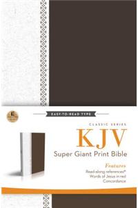 Super Giant Print Reference Bible-KJV