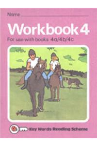 Key Words Reading Scheme: Workbk. 4