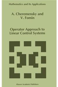 Operator Approach to Linear Control Systems