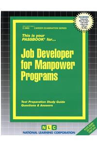 Job Developer for Manpower Programs