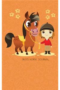 Boys Horse Journal