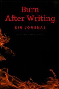 Burn After Writing