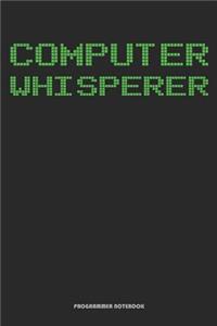 Computer Whisperer Programmer Notebook