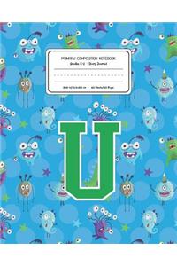 Primary Composition Notebook Grades K-2 Story Journal U