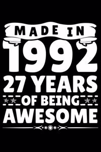 Made In 1992 27 Years Of Being Awesome